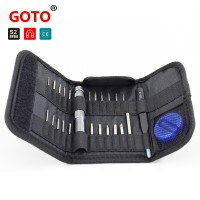 GOTO Portable bag multi-function screwdriver set mobile phone tearing machine portable S2 export head portable soft bag